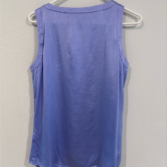 Antonio Melani Purple Silk Tank Top - Picture 4 of 4